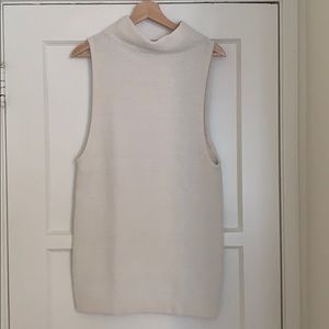 Sleeveless sweater dress